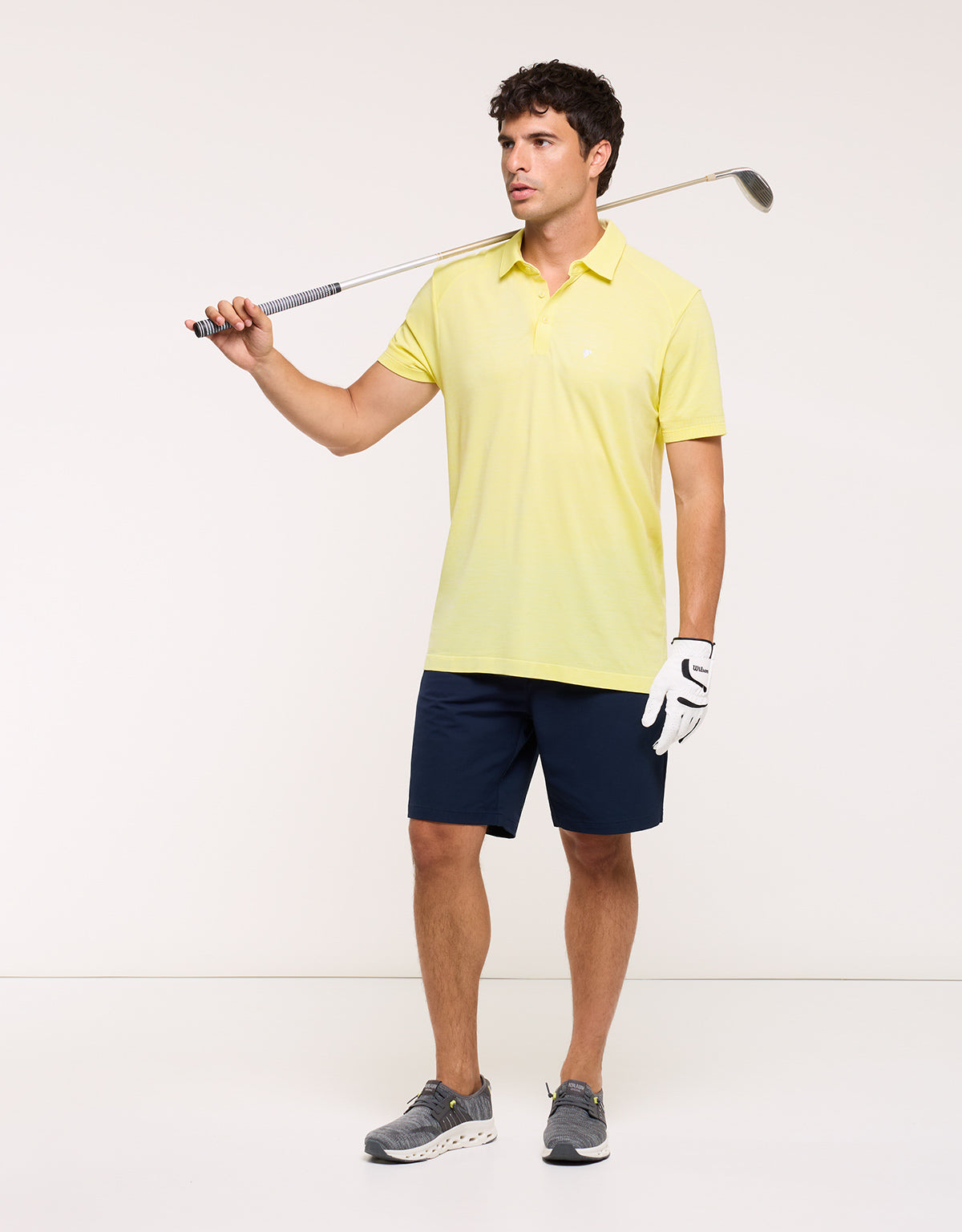 en tienda Polo Manga Corta Amarillo - Livor 5