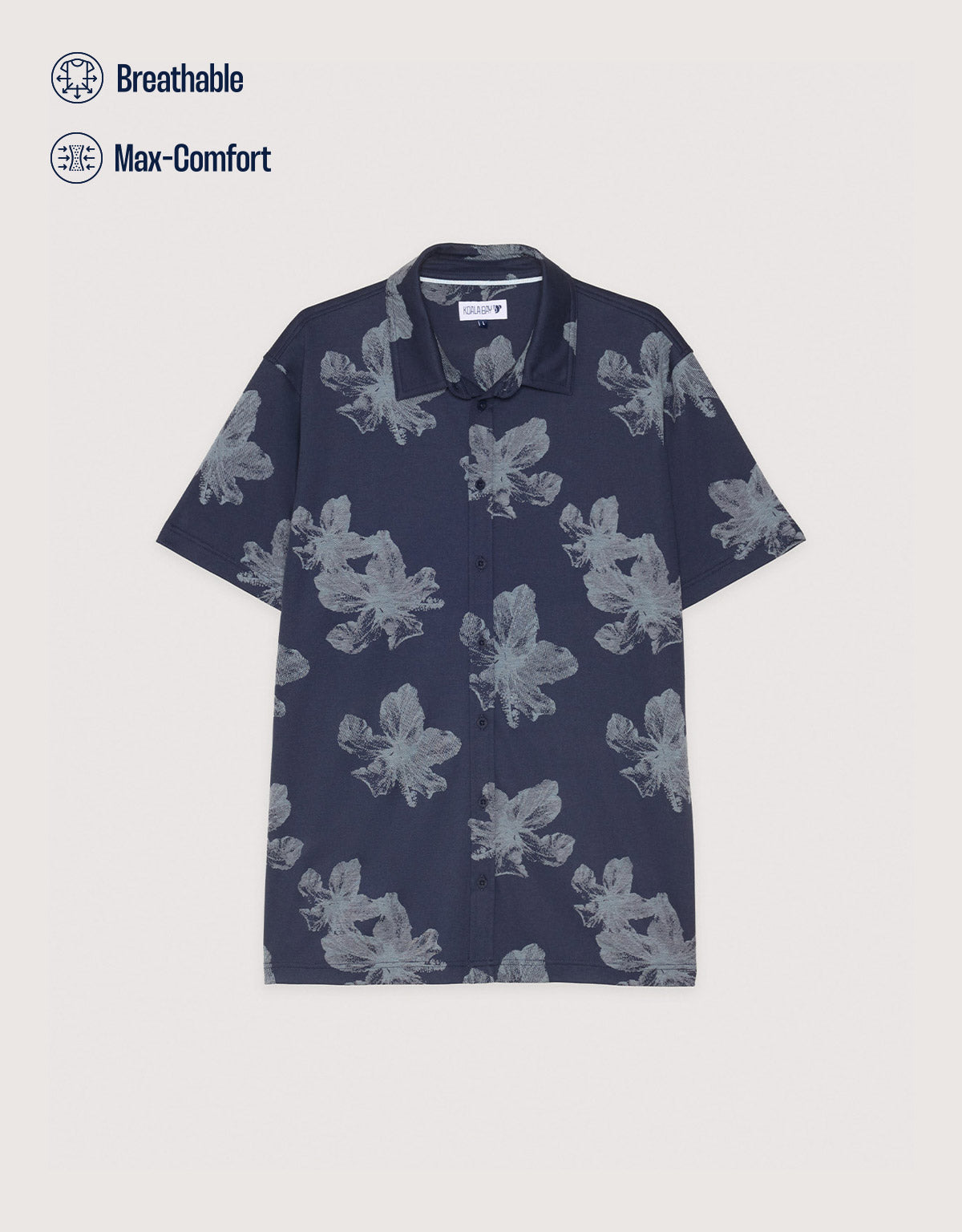 Camisa Manga Corta Azul Marino - Noxon 6