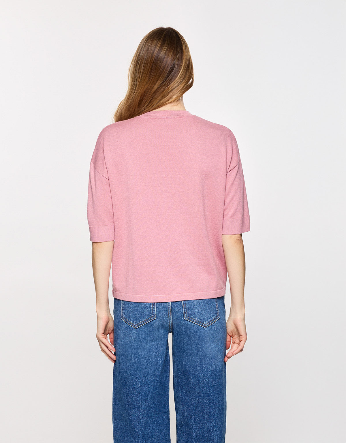 Camiseta de Punto Rosa - Gratera 4