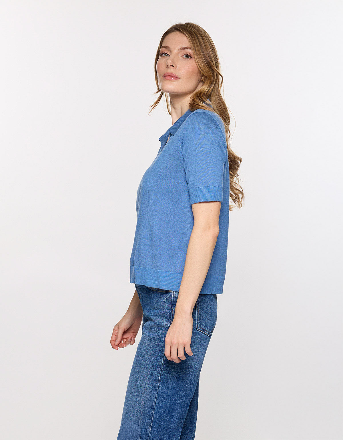 Polo de Punto Azul - Tamera 3