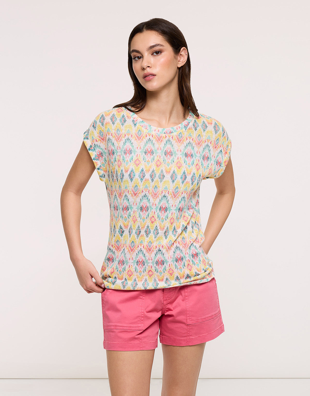 Camiseta Manga Corta Amarillo - Modesa