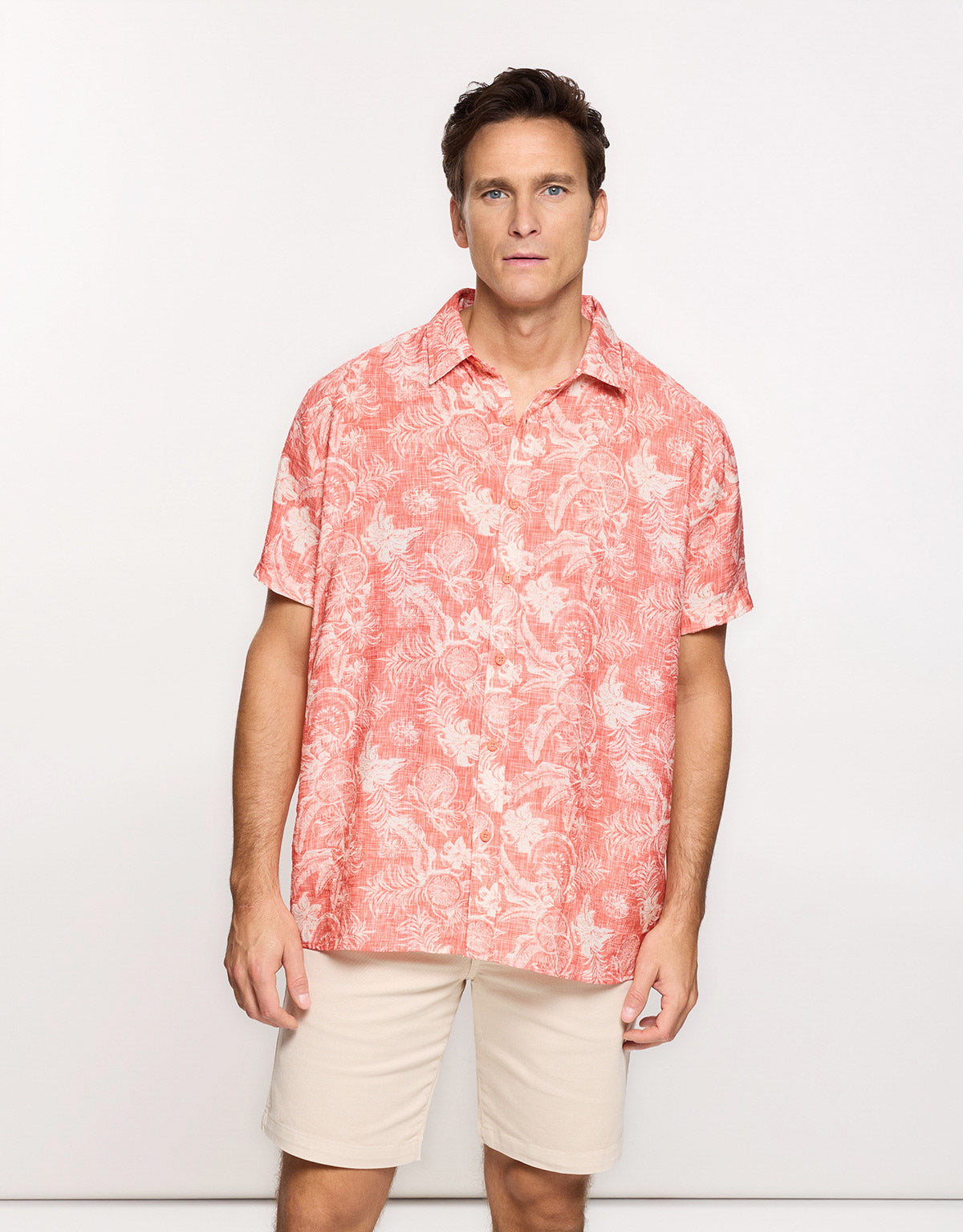 Camisa Manga Corta Coral - Westy