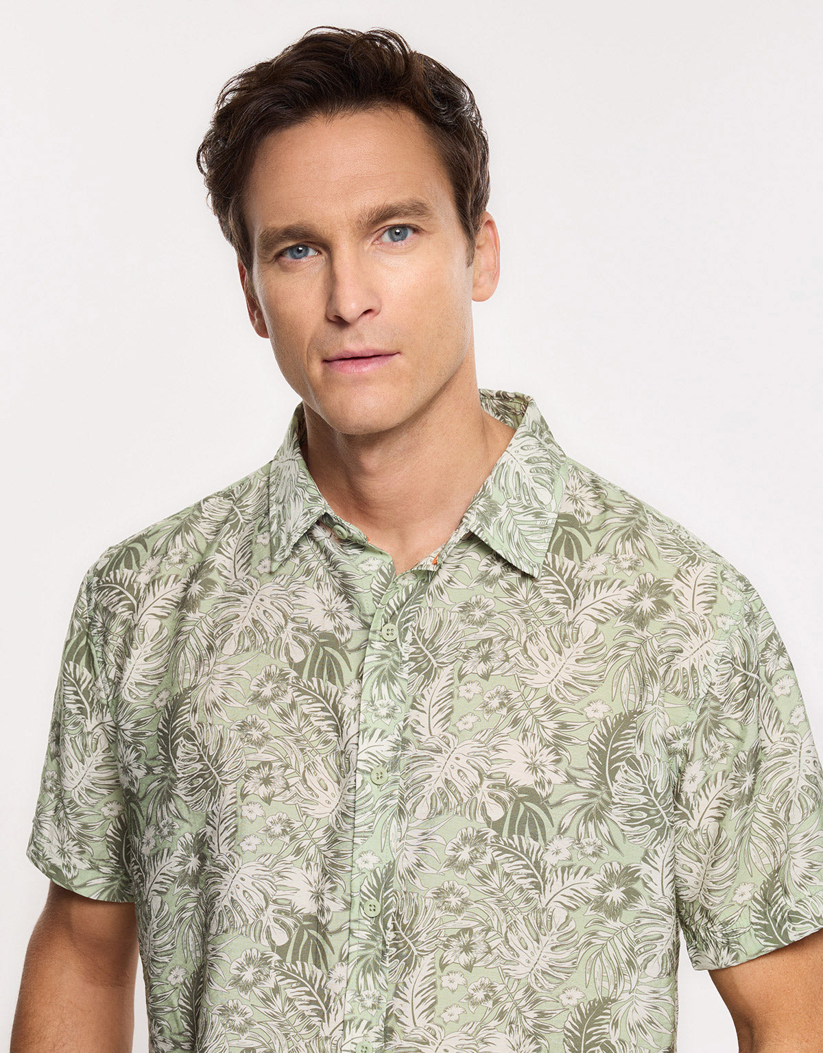 Camisa Manga Corta Verde - Westor 2