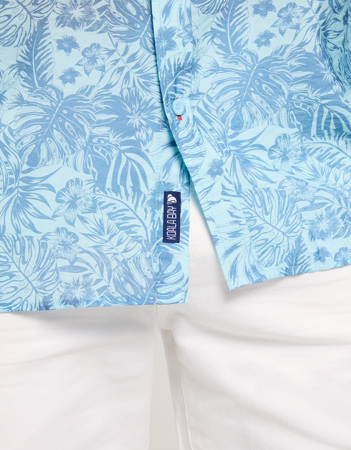 Camisa Manga Corta Azul - Westor 6