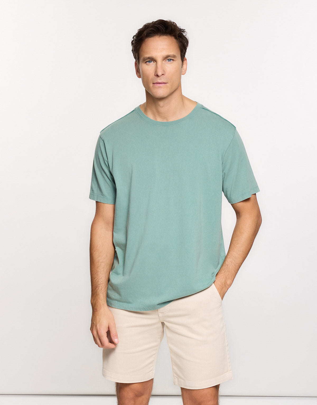 Camiseta Manga Corta Menta - Nurea