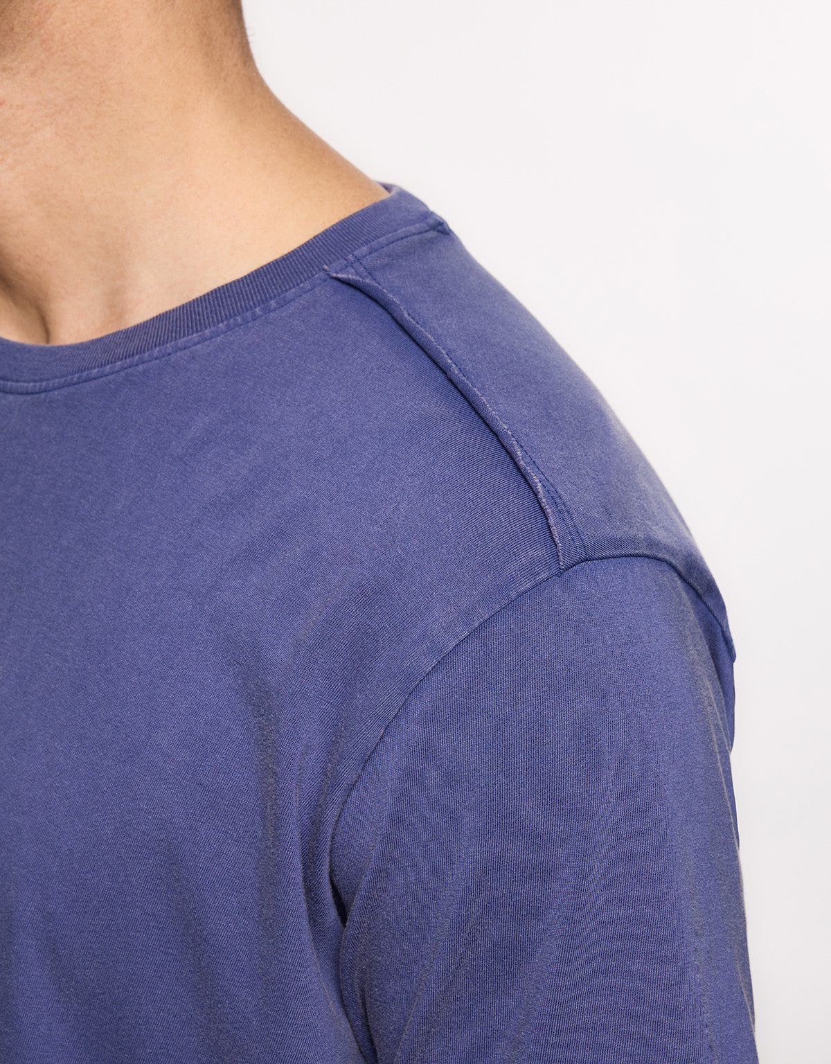 Camiseta Manga Corta Azul Marino - Nurea 5