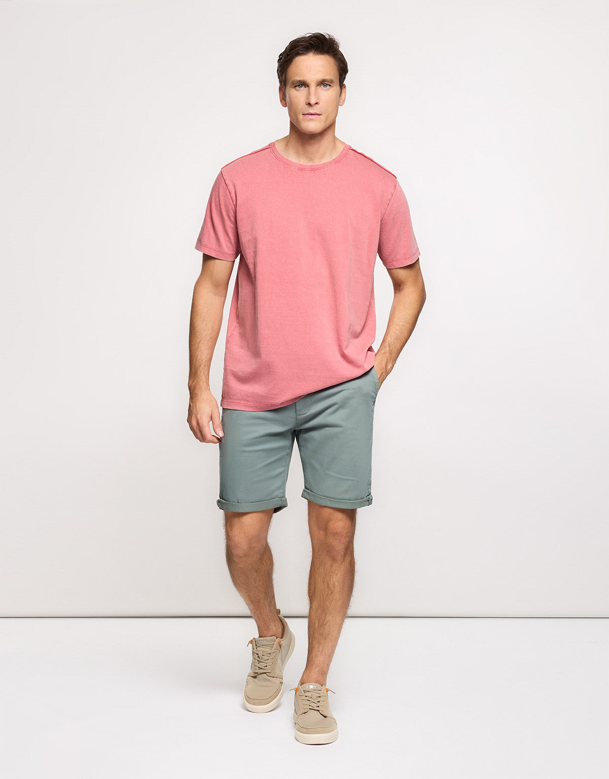 Camiseta Manga Corta Rosa - Nurea 6