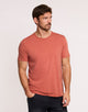 Brick Red Short-Sleeve T-Shirt - Nurea