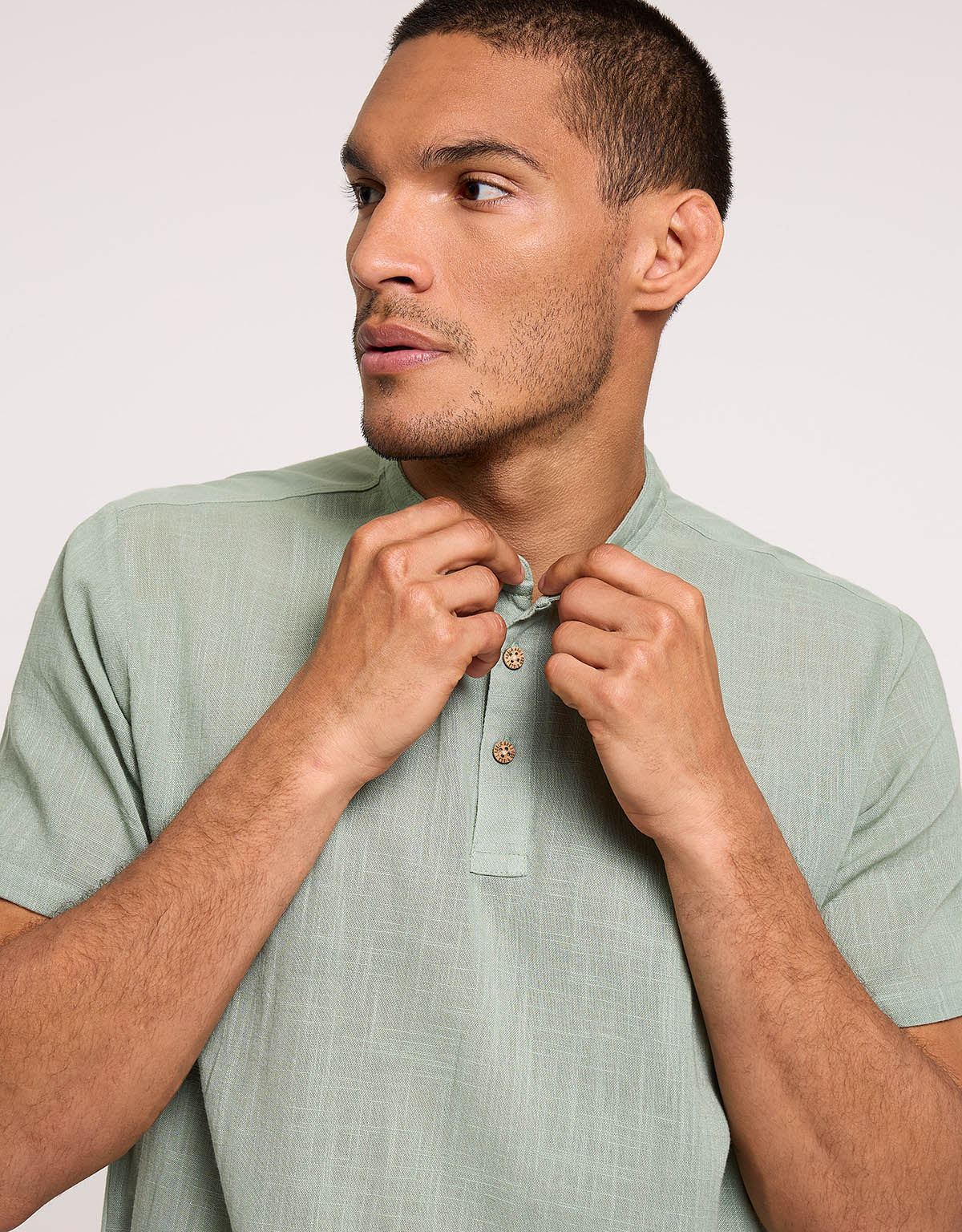 Short-Sleeve Green T-Shirt - Frankie
