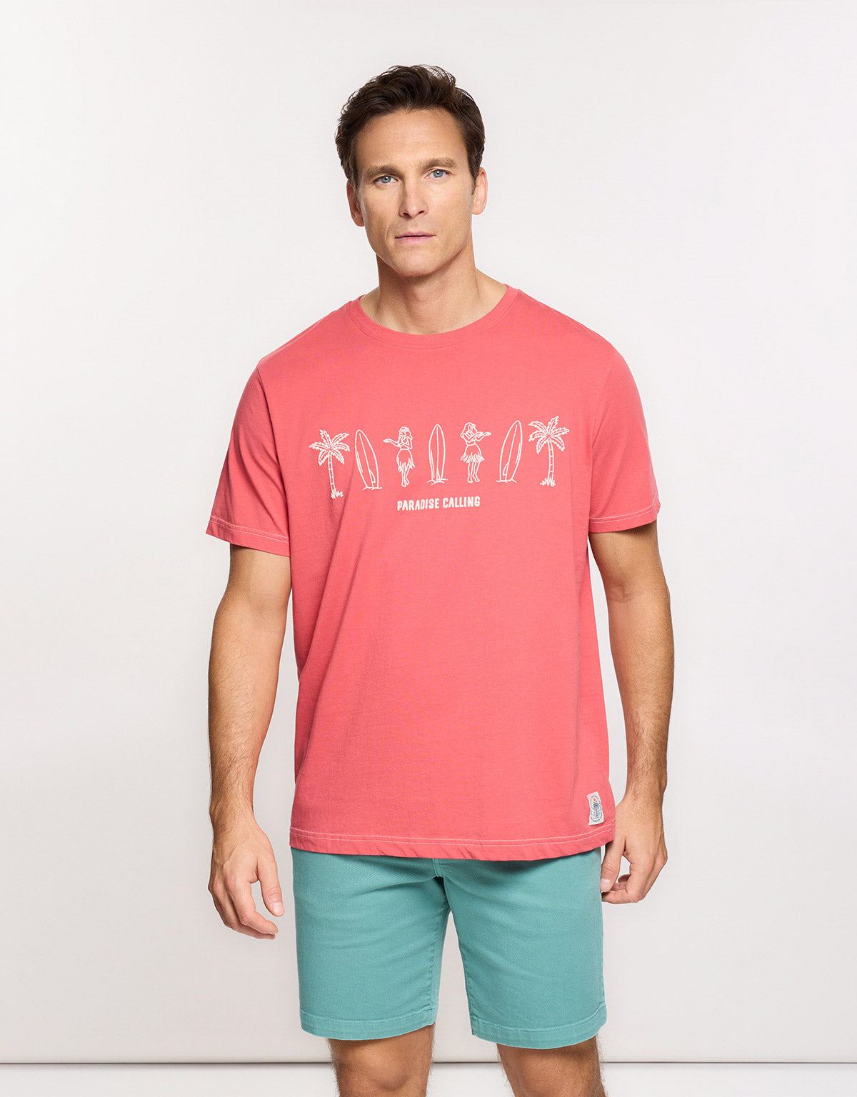 Camiseta Manga Corta Coral - Bombai