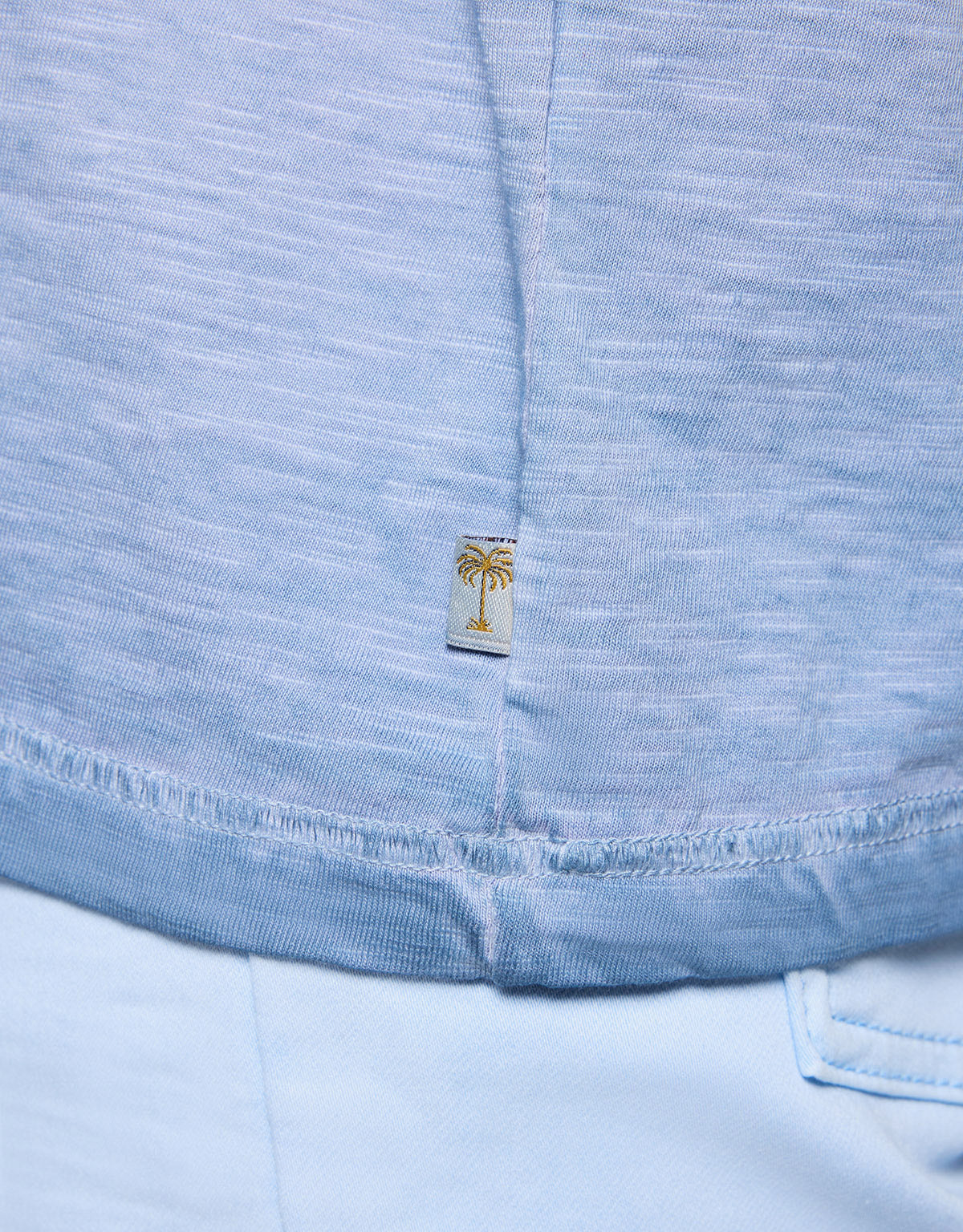 Blue Short-Sleeved T-shirt - Lapse