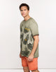 Nael Khaki Short Sleeve T-Shirt