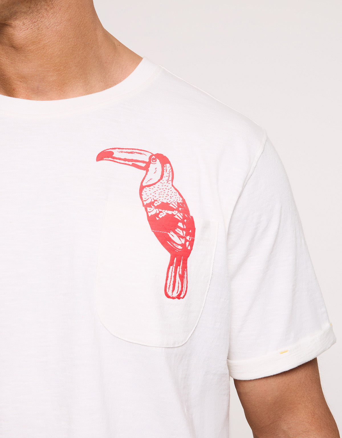 Camiseta Manga Corta Blanca - Patchpalm
