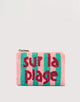 Monedero Rosa Turquesa - Playa Sur