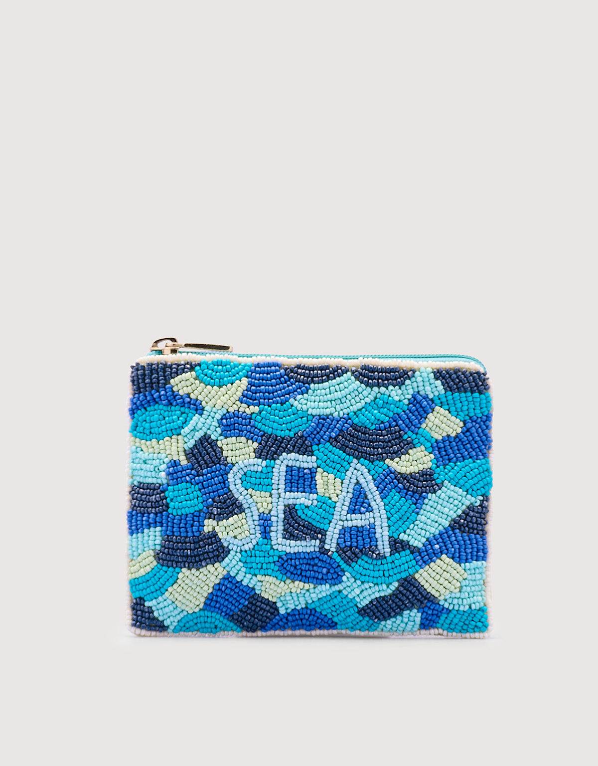 Monedero Azul - Sea Waves