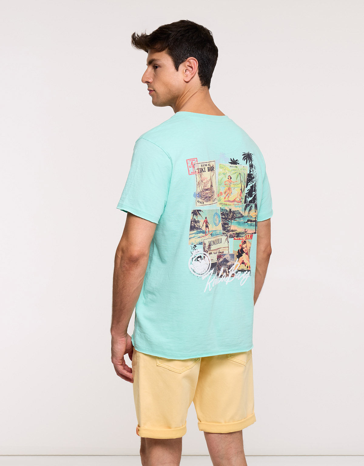 Camiseta Manga Corta Aguamarina - Tuffini