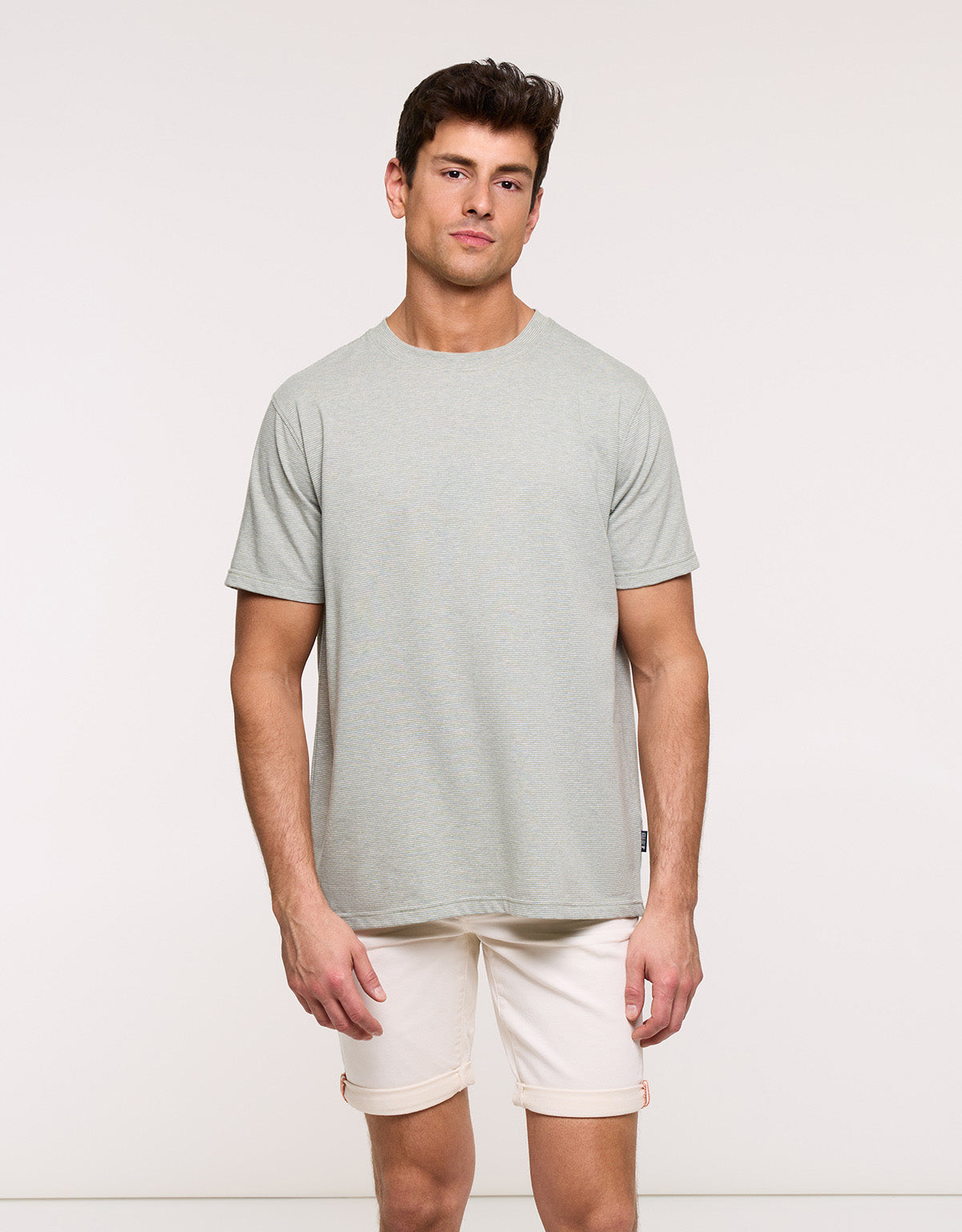 Camiseta Líneas Finas Verde - Malak