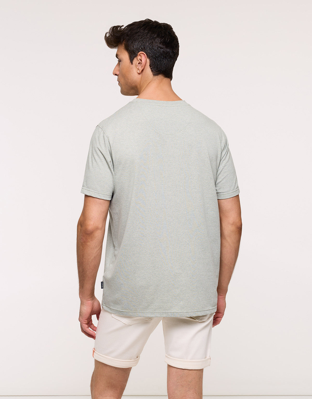 Camiseta Líneas Finas Verde - Malak 3
