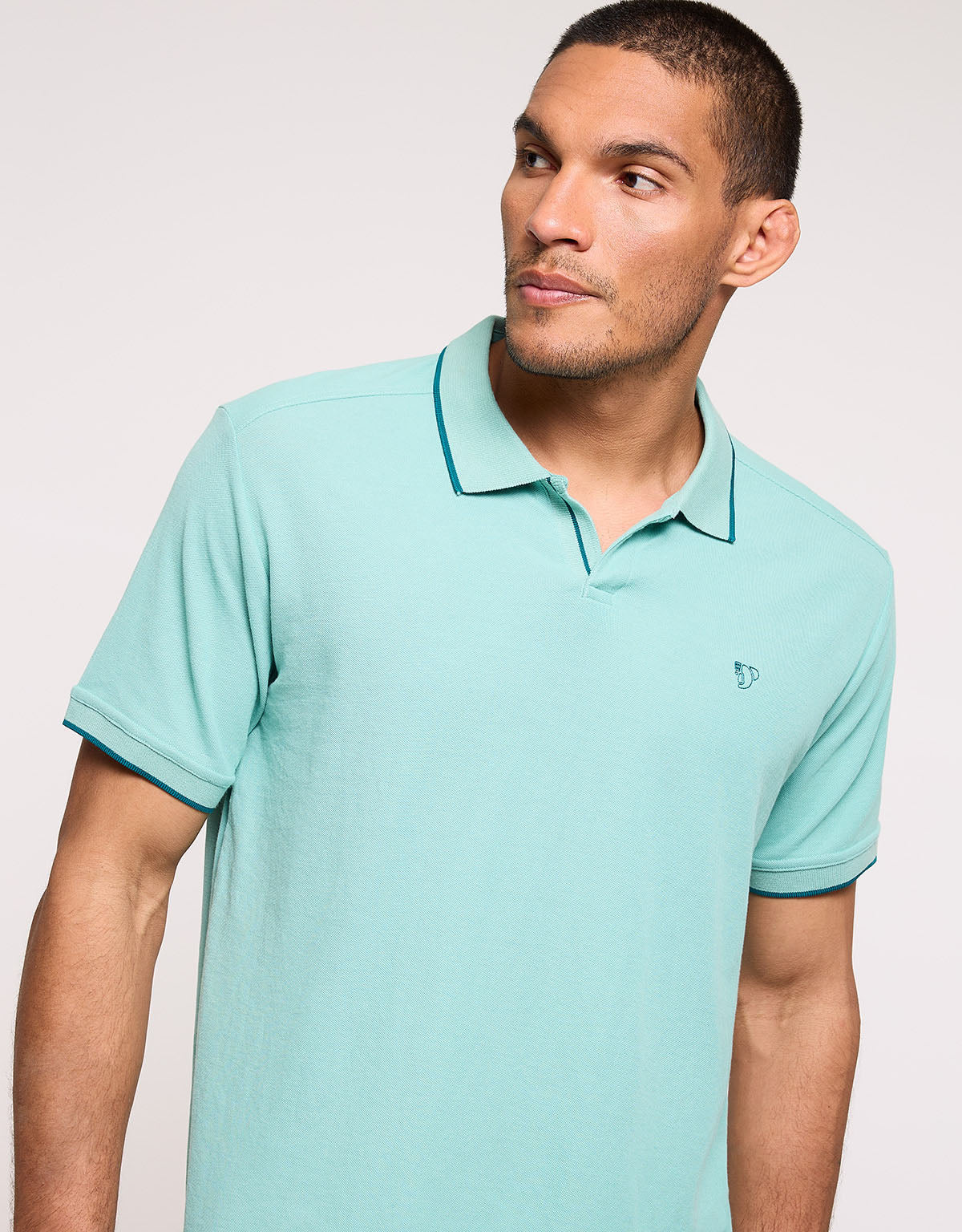Green Short Sleeve Polo Shirt - Mirage