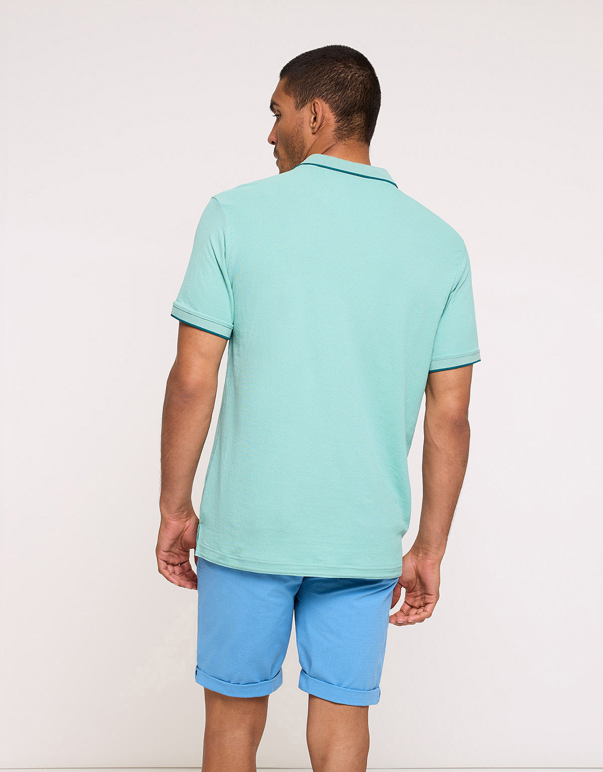 Green Short Sleeve Polo Shirt - Mirage