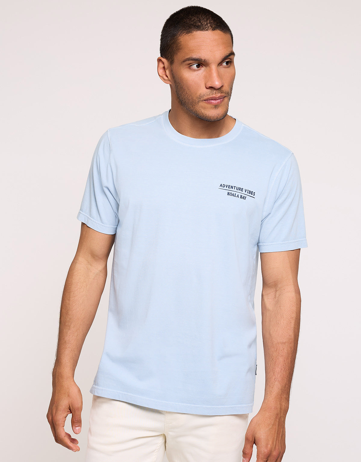 Sky Blue Short Sleeve T-Shirt - Renkar
