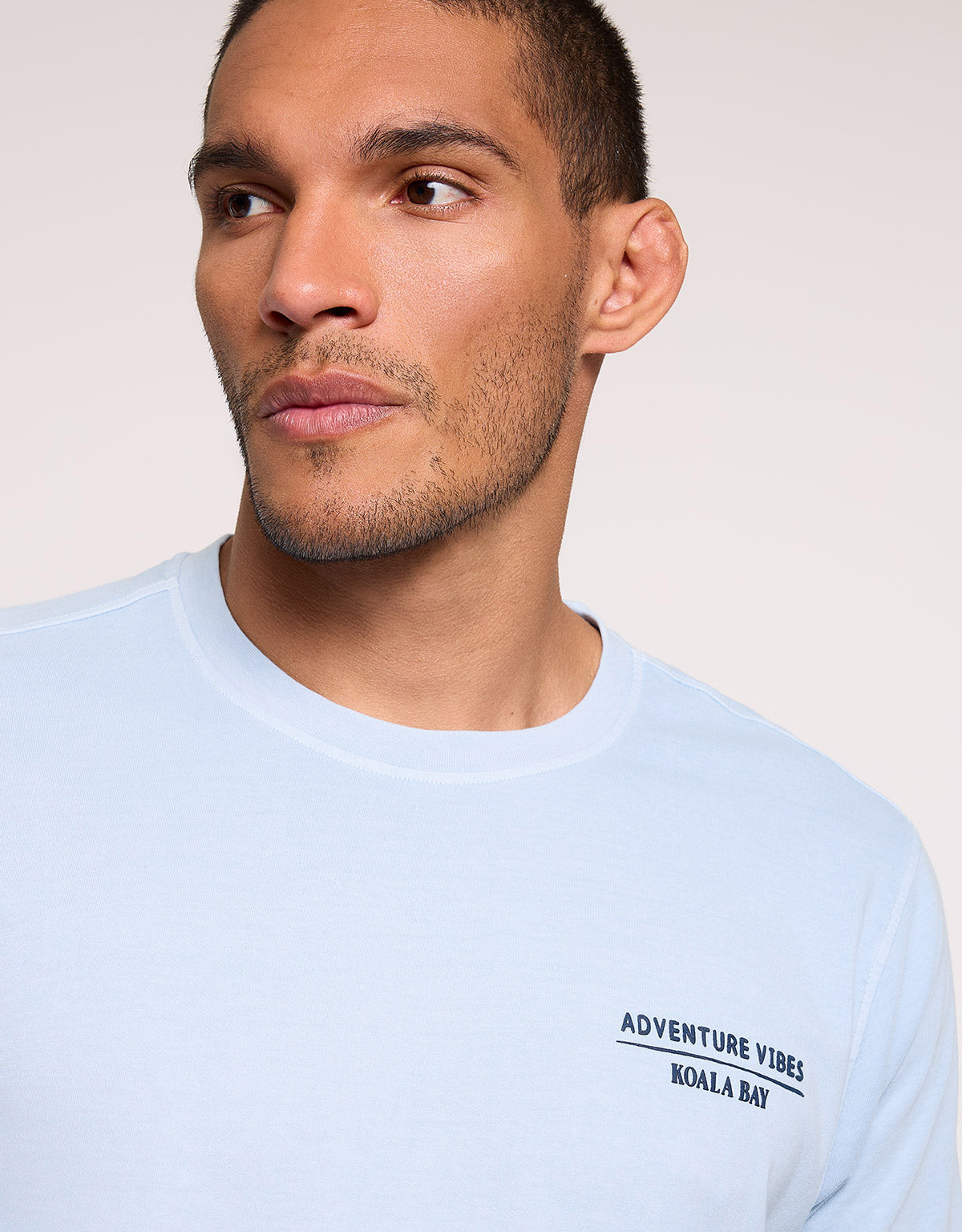 Sky Blue Short Sleeve T-Shirt - Renkar