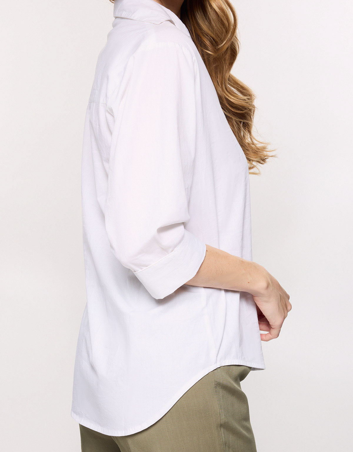White Oversize Shirt - Lospine