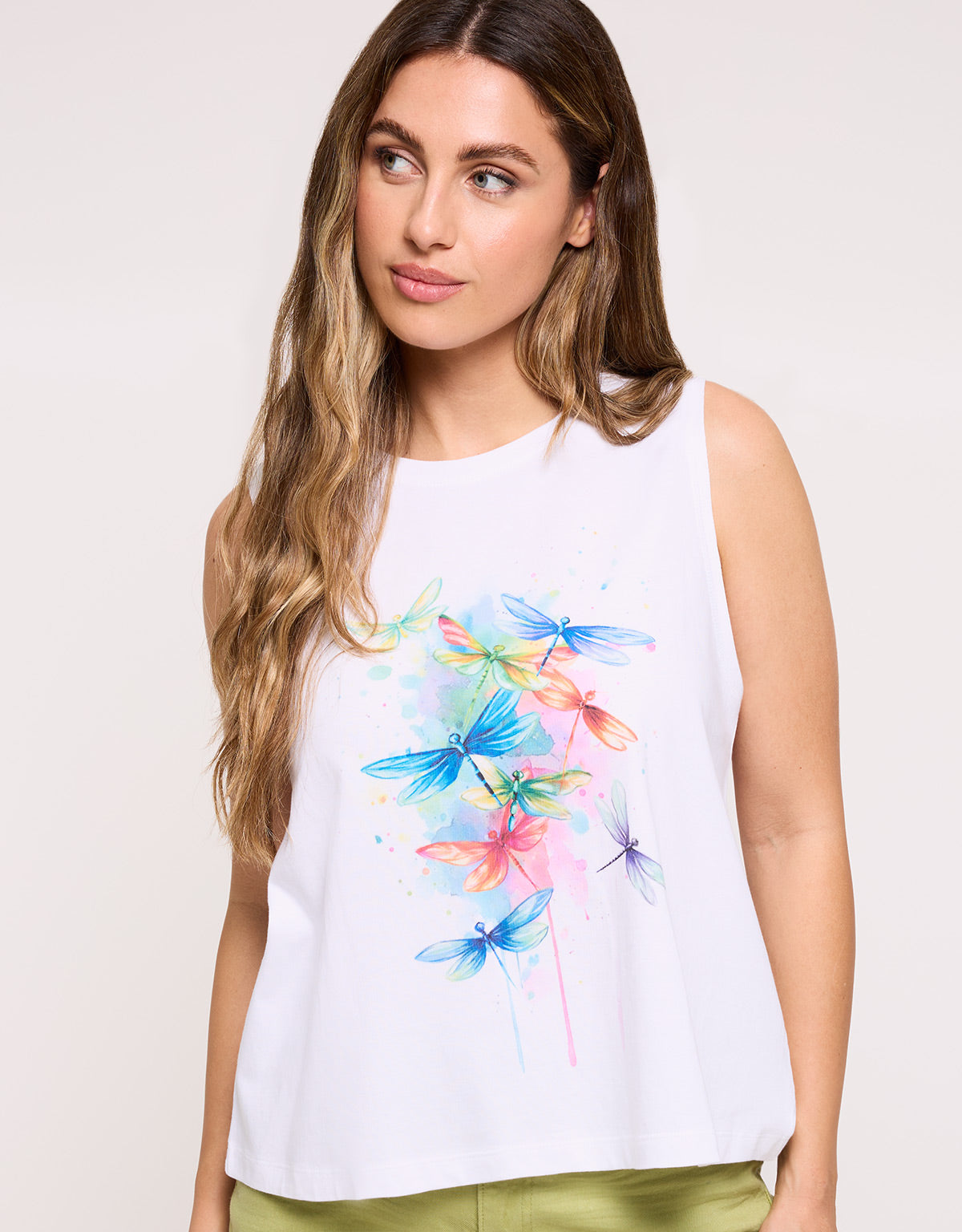 Camiseta Tirantes Blanco - Libelys