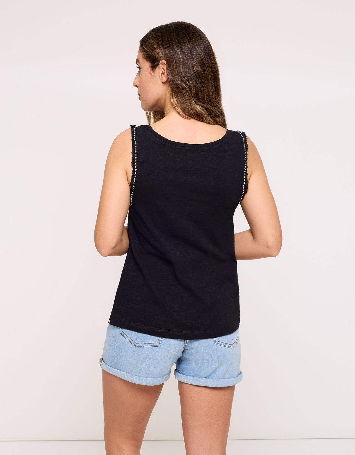 Black Strap Top - Zebralan