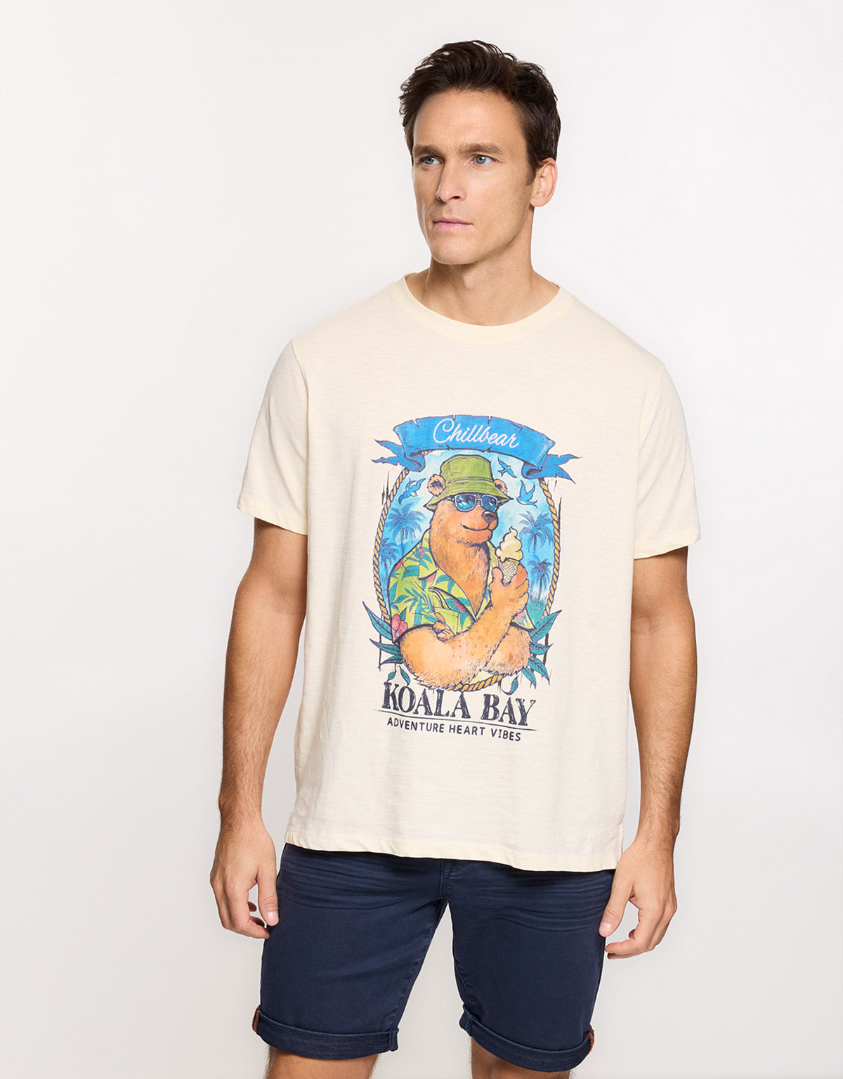Camiseta Manga Corta Vainilla - Chillbear