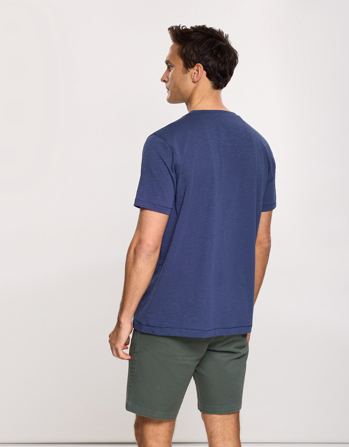 Camiseta Manga Corta Azul Marino - Graham 4