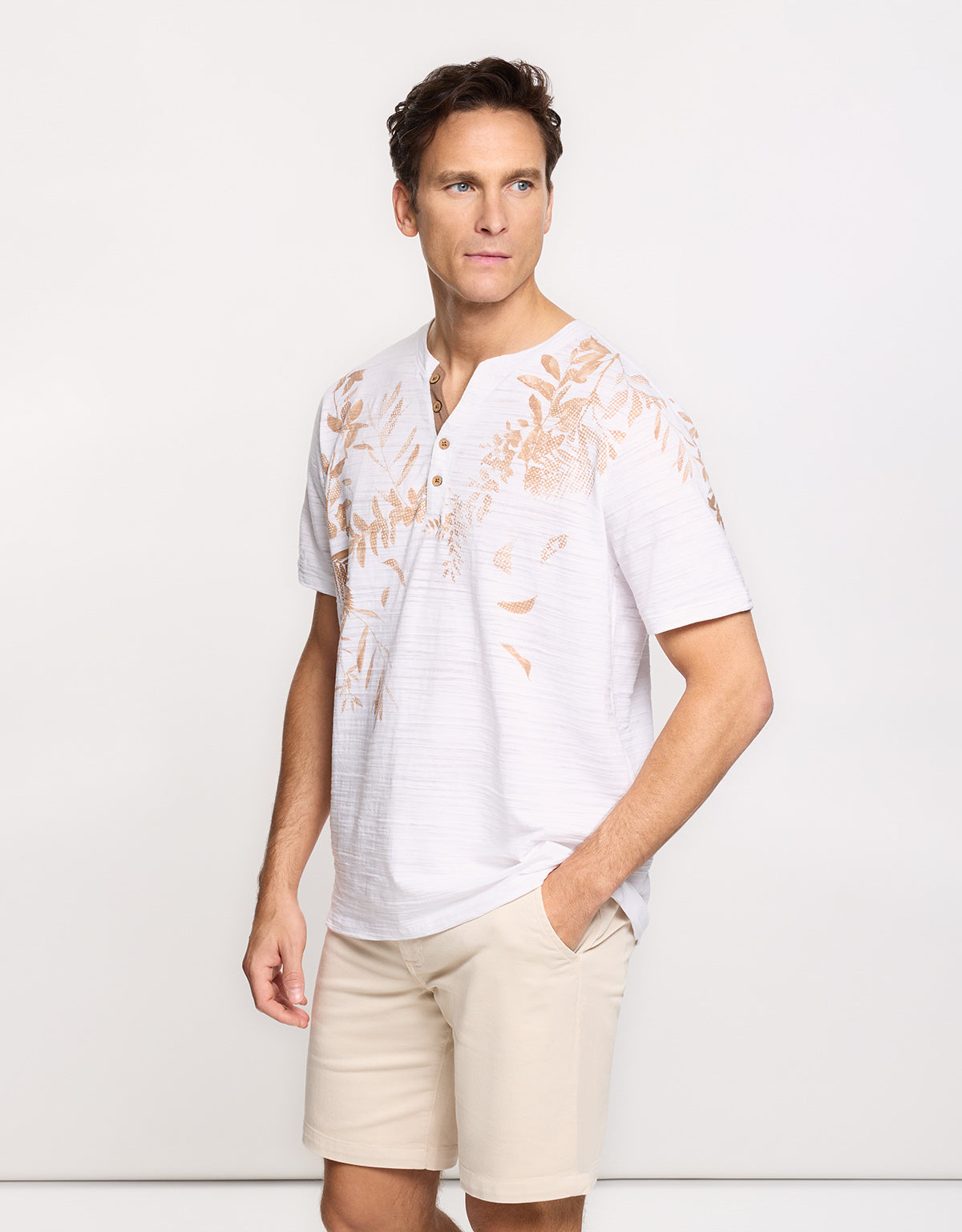 Camiseta Manga Corta Blanca - Lovell