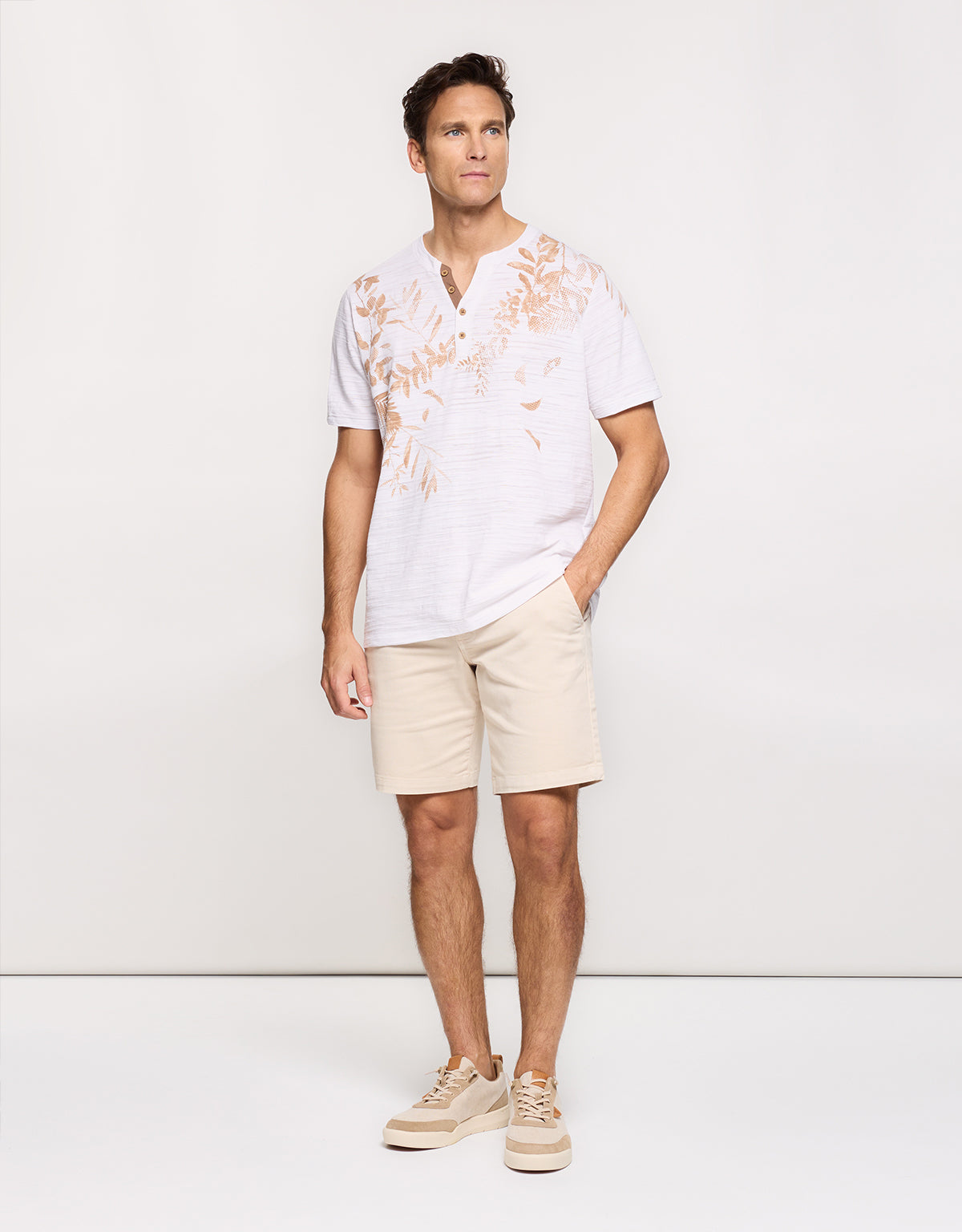 Camiseta Manga Corta Blanca - Lovell 8
