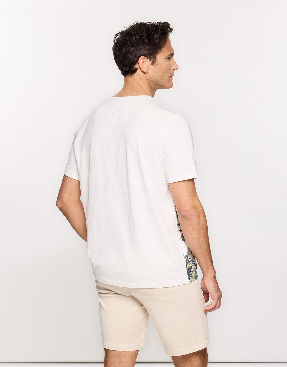 Camiseta Manga Corta Off White - Palmzone