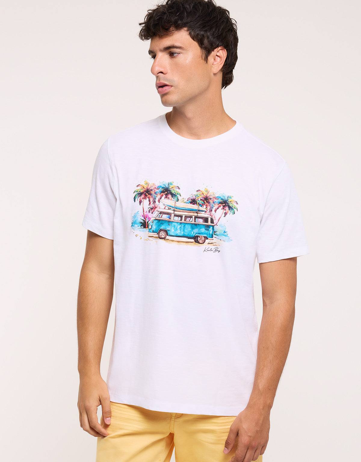 Camiseta Manga Corta Blanco - Vansi