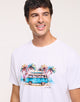 Camiseta Manga Corta Blanco - Vansi 4