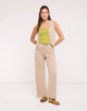 Beige Long Trousers – Tradi