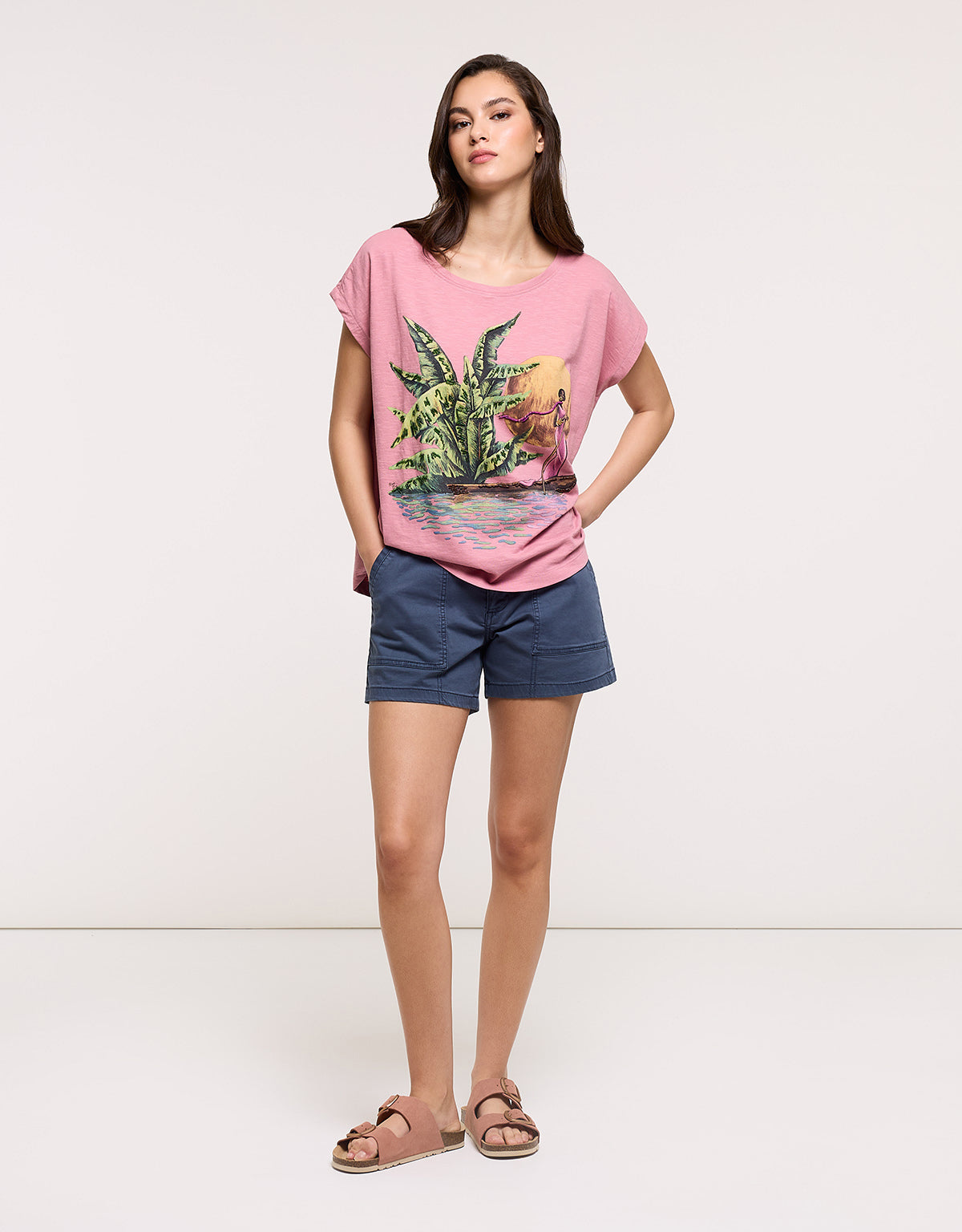 Pink Short Sleeve T-Shirt - Canumi