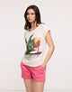 White Short Sleeve T-Shirt - Canumi
