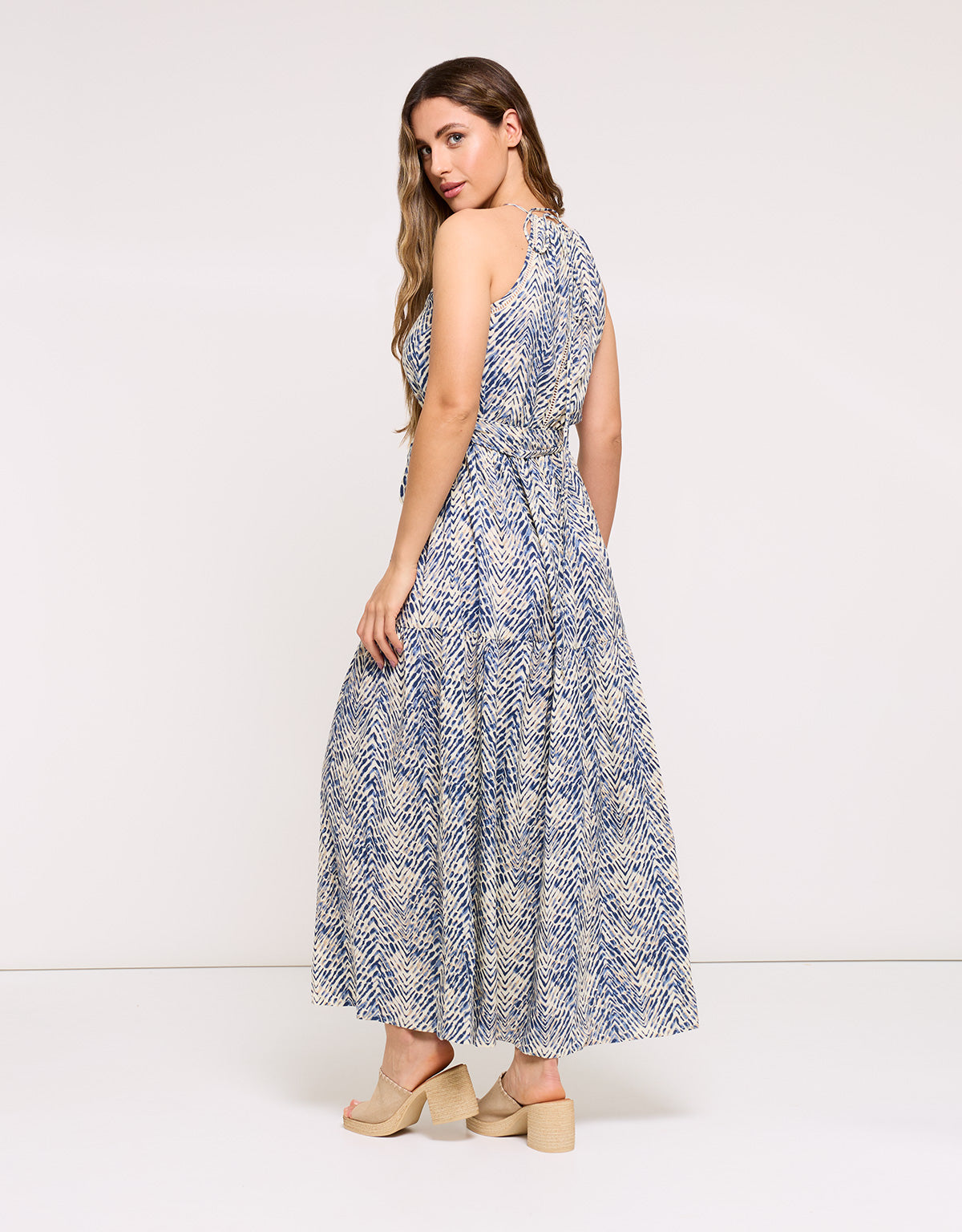 Vestido Largo Azul - Solea