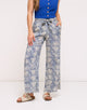 Long Blue Trousers - Lomana