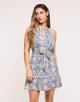 Short Blue Dress - Somera