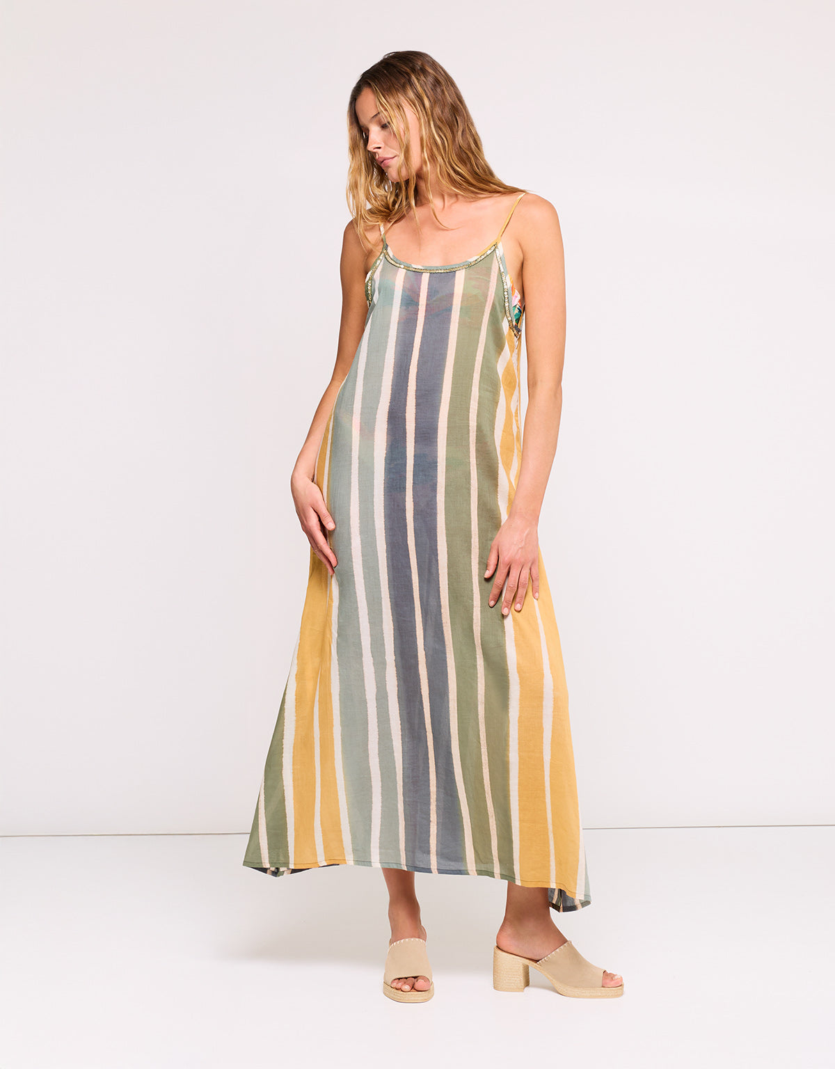 Vestido Largo Amarillo - Tyela
