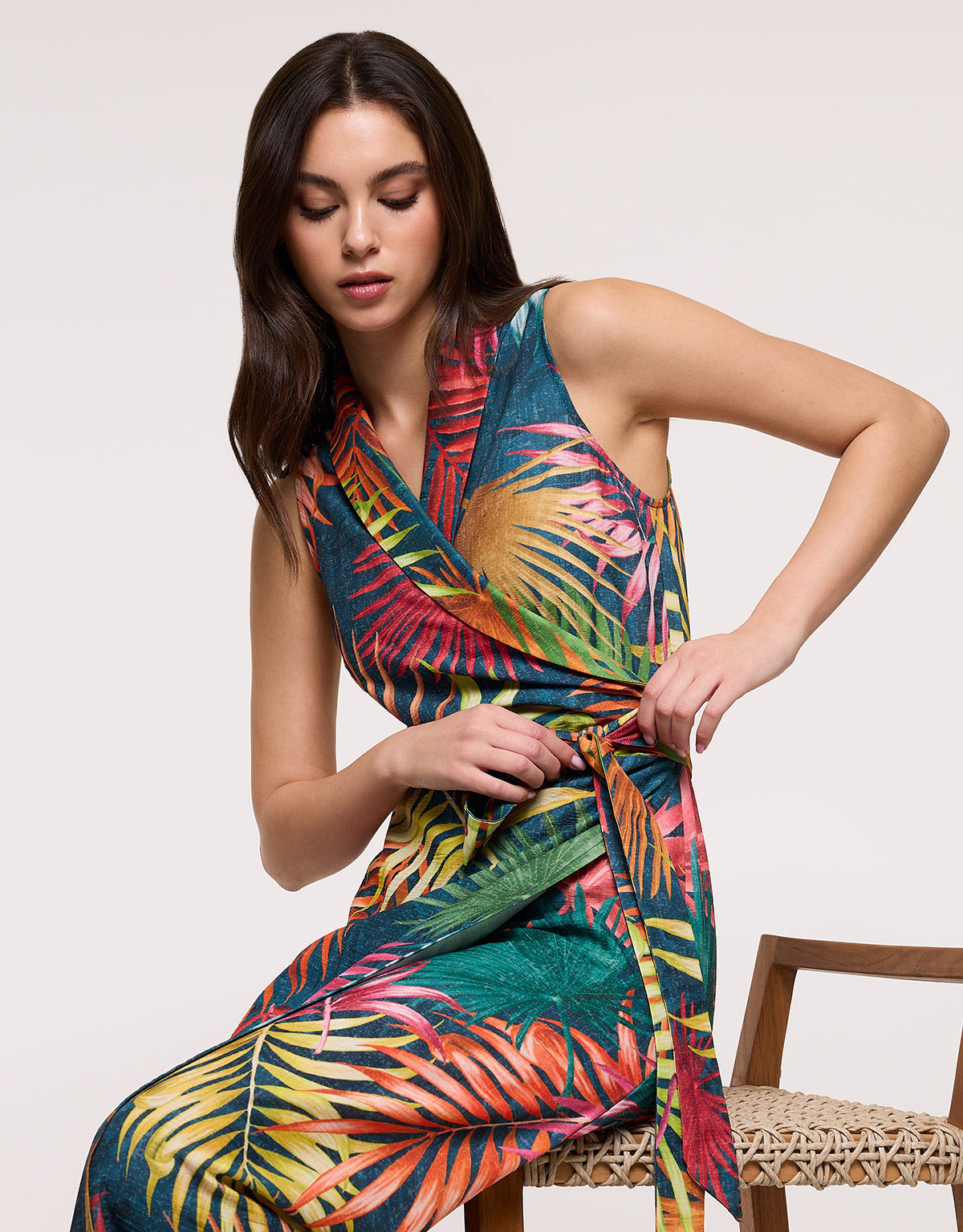 Vestido Largo Multicolor - Arleris 2