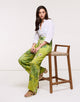 Pantalón Largo Verde Pistacho - Panleaf 2