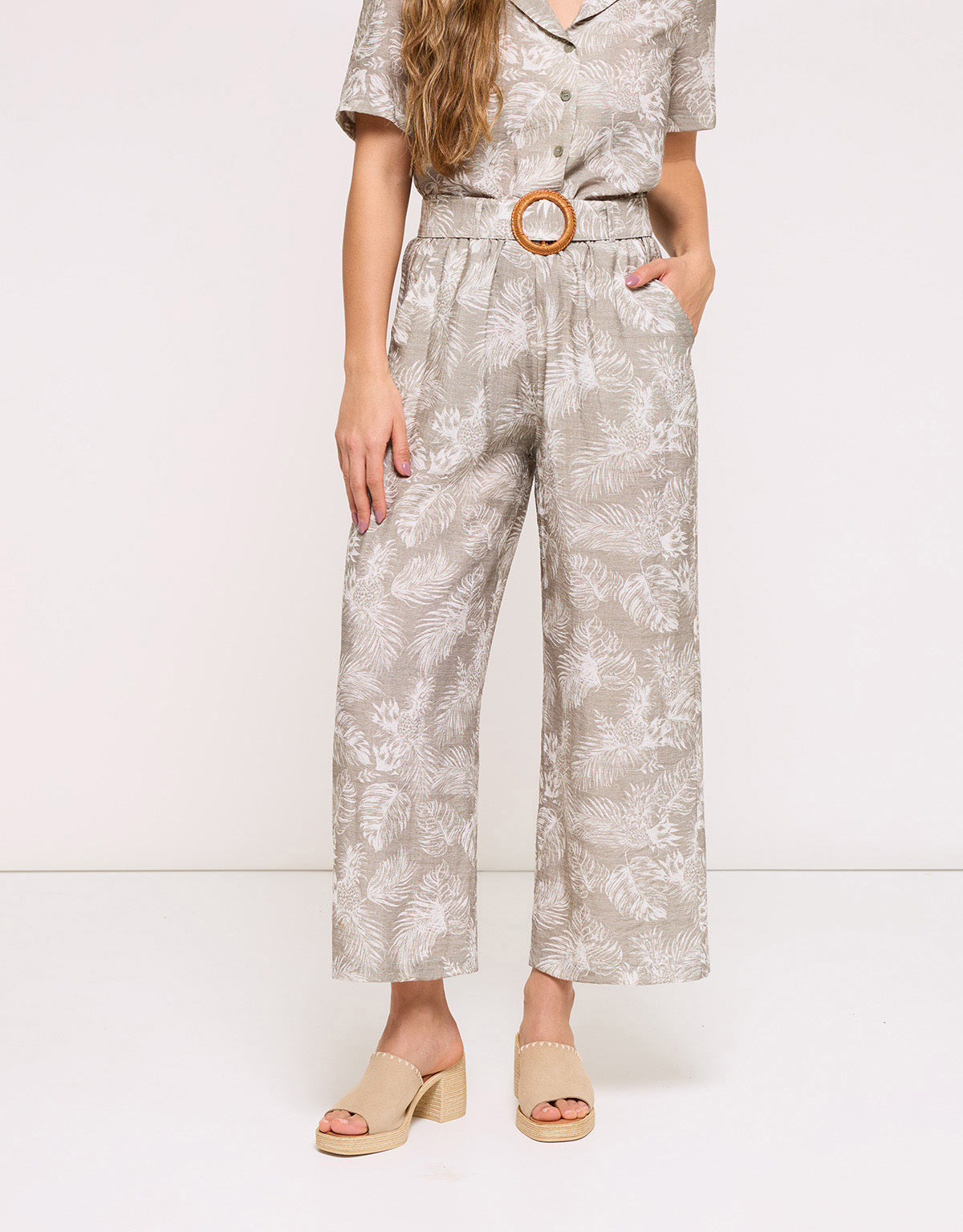 Light Khaki Long Pants - Westina