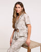 Light Khaki Short Sleeve Shirt - Westba