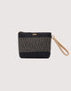 Bolso De Mano Negro Trenzado - Melissa