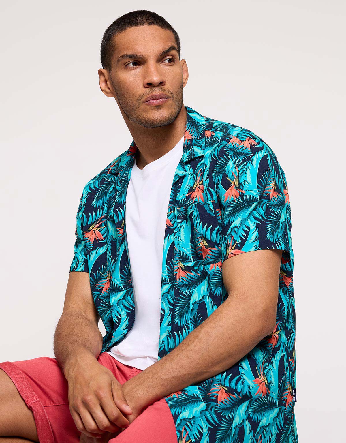 Camisa Manga Corta Azul - Amazonia 2
