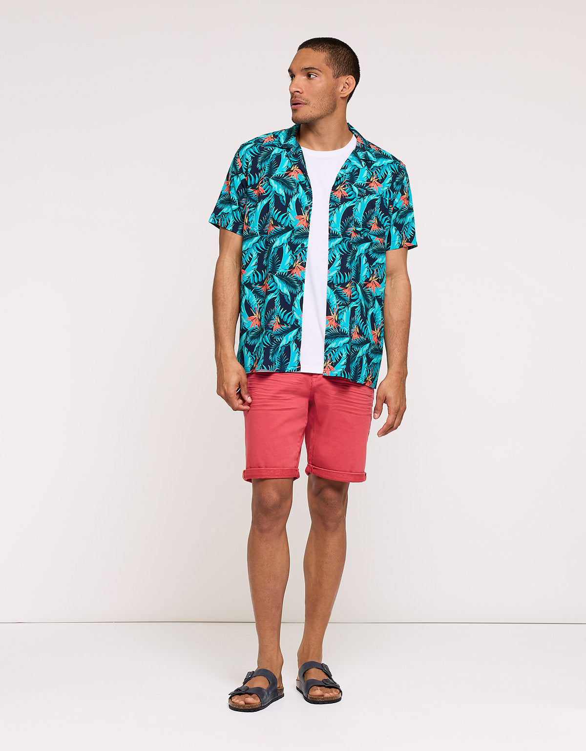 Camisa Manga Corta Azul - Amazonia 5